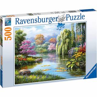 Ravensburger puzzle Romantično mesto RA14827 