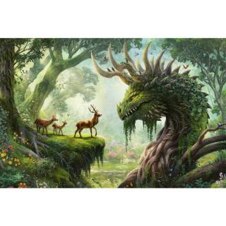 Ravensburger puzzle Šumski zmaj RA12000808 