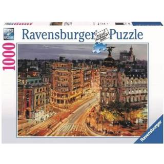 Ravensburger puzzle Ulica Gran Vija, Madrid RA12000609 