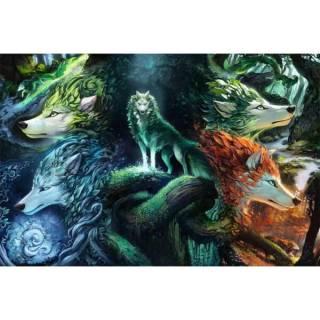 Ravensburger puzzle Whispers of the Forest RA12001423 