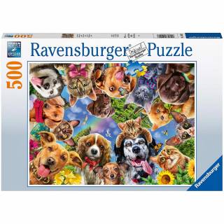 Ravensburger puzzle Životinjski selfi RA15042 