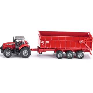 Traktor Massey Ferguson sa prikolicom 1844 