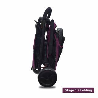 Tricikl Smart Trike Folding 500 plus 9M+ Melange purple 5050600 