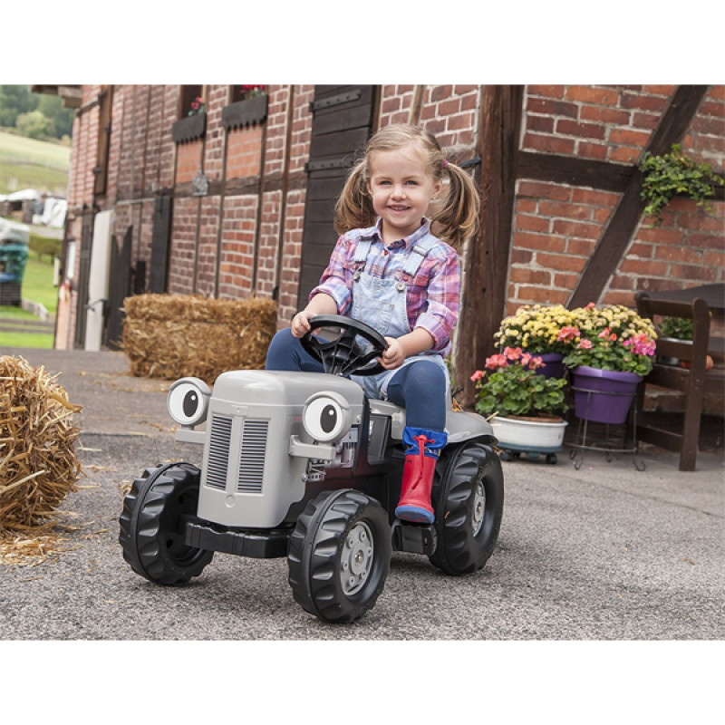 Traktor na pedale Rollykid Fergie sivi 014941 