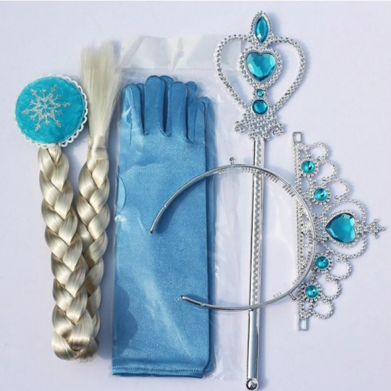 Kostimi za devojčice- Kostim Kika Rukavice Frozen Elsa | Dečji sajt