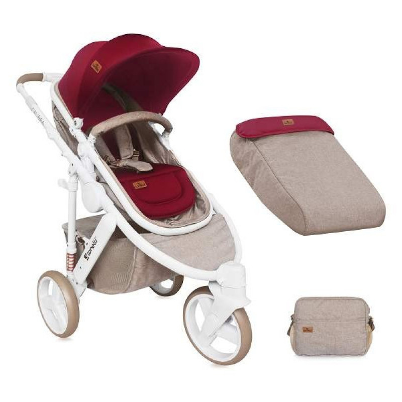 Kolica Calibra 3 Beige & Red, 10020781742 