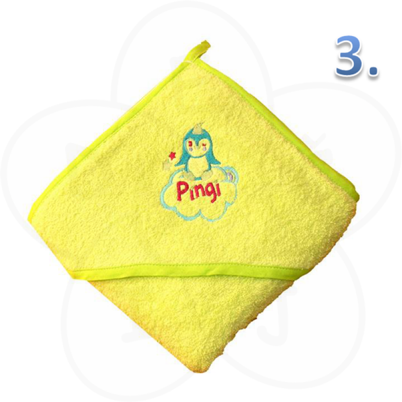 Peškir za bebe sa kapuljačom 100 x 100cm 