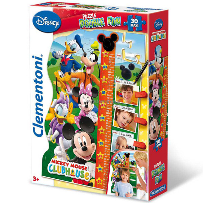 Puzzle visinometar Mickey Mouse 30 delova Clementoni, 20303 