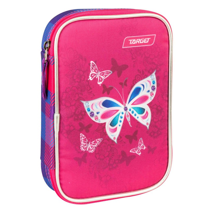 Pernica puna Multi Butterfly Pink, 21846 