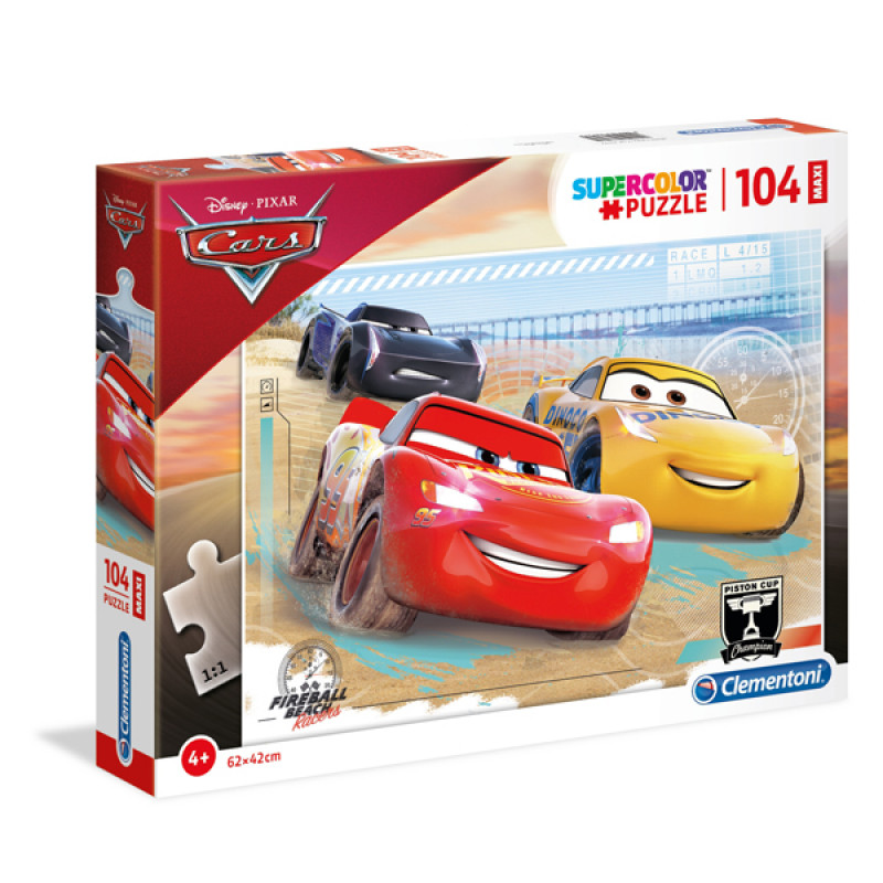 Puzzle 104 Maxi Cars Clementoni, 23727 