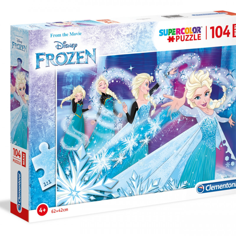 Puzzle 104 Maxi Frozen Clementoni, 23729 