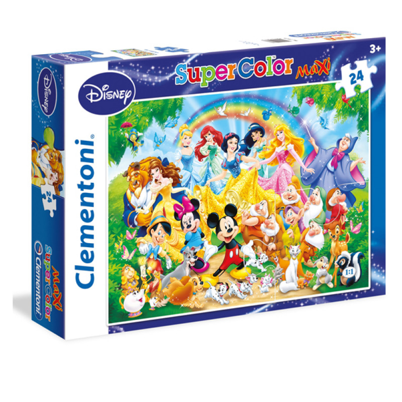 Puzzle 24 maxi Disney Family Clementoni, 24473 