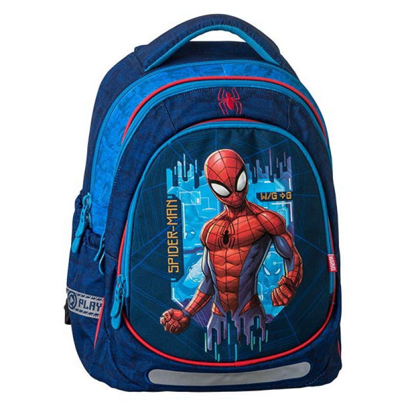 Ranac za školu anatomski Maxx Spiderman Blue, 326020 