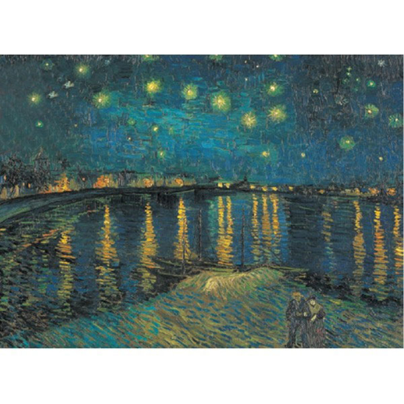 Puzzla Van Gogh: Starry Night Over the Rhone 1000 delova Clementoni