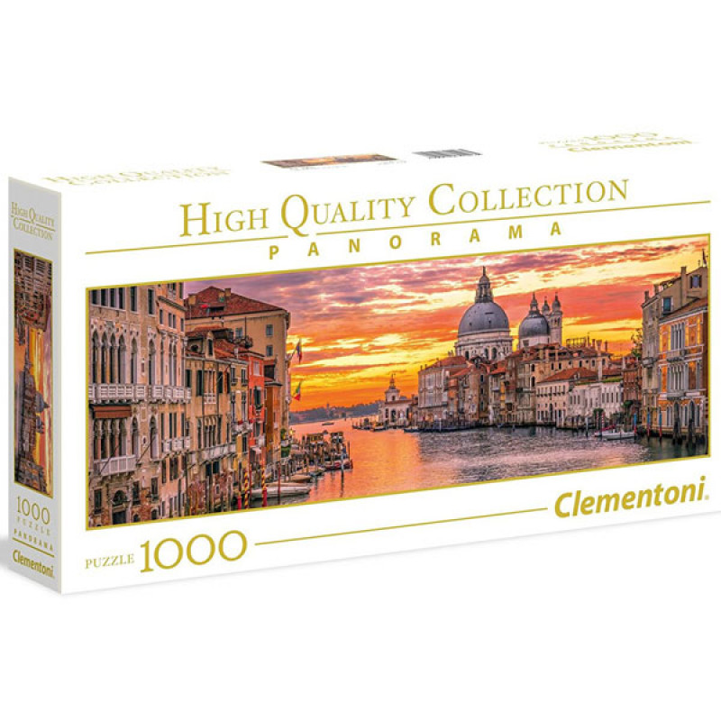 Clementoni puzzla Panorama The Grand Canal Venice 1000pcs, 39426 