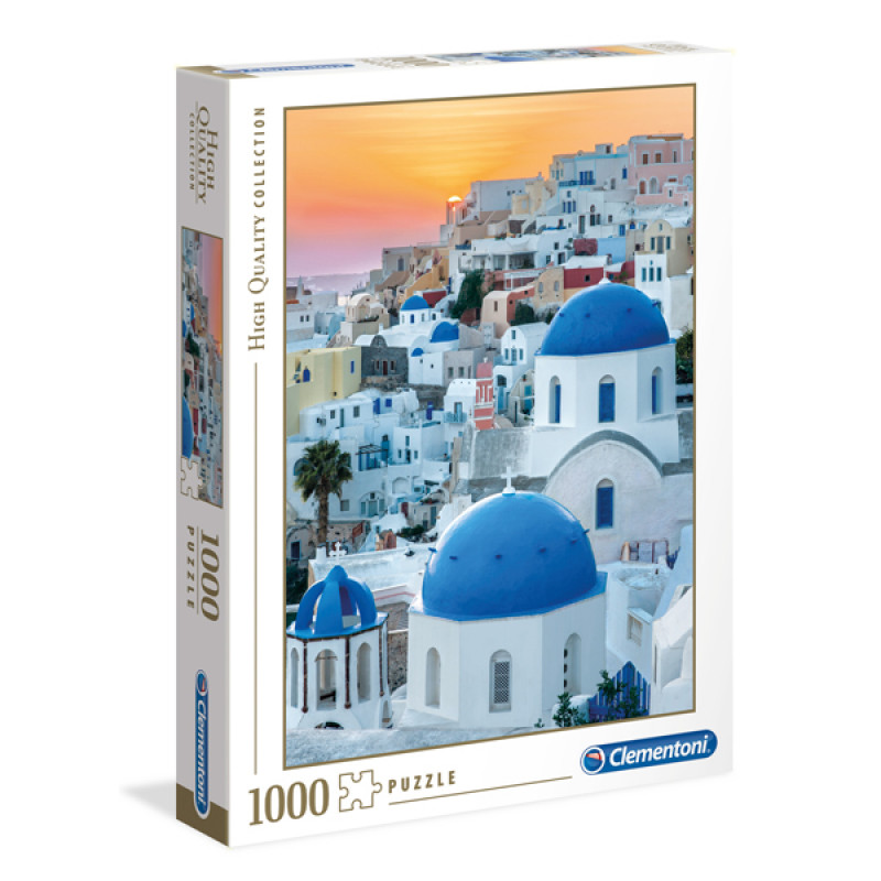 Clementoni puzzla Santorini, 1000pcs 39480 