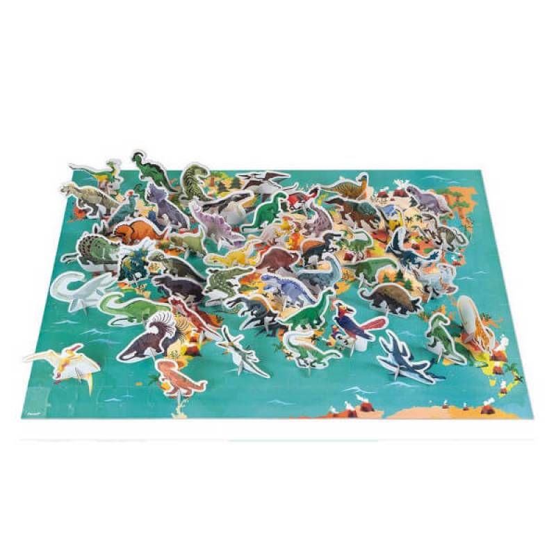 3D edukativne puzzle Dinosaurusi J02679 