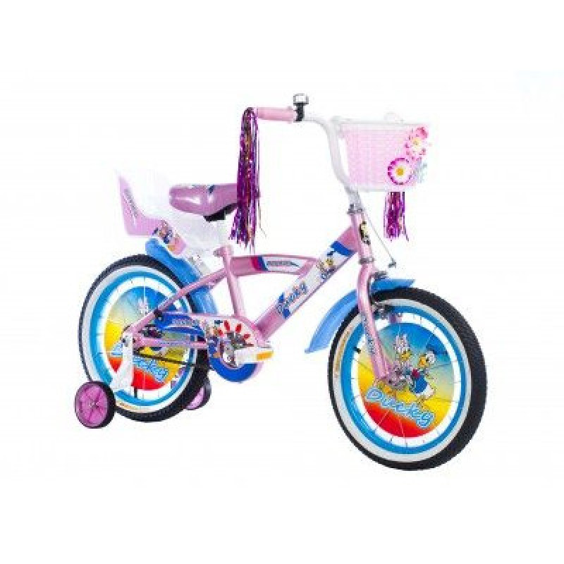 Dečiji Bicikl Ducky 16 roza/bela, 460453 