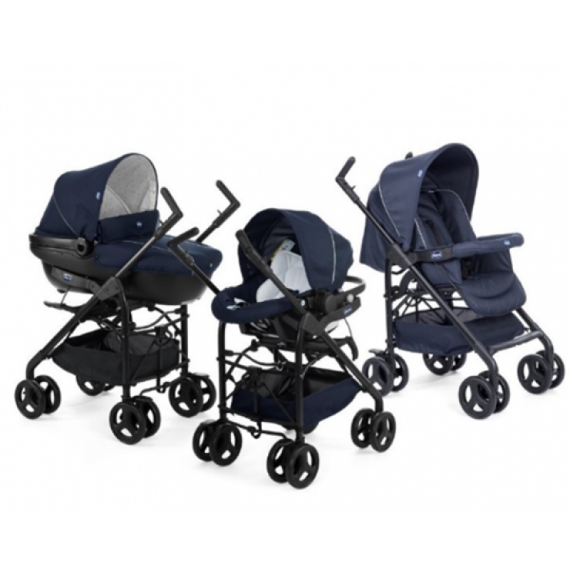 Trio Sprint Chicco blue passion-plavi (kolica+autosedište+nosiljka), 5050104 