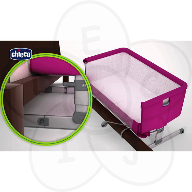Chicco prenosivi krevetac Next2Me dove grey be De ji sajt