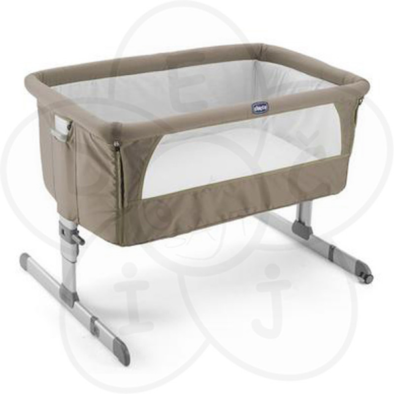 Chicco prenosivi krevetac Next2Me dove grey bež Dečji sajt