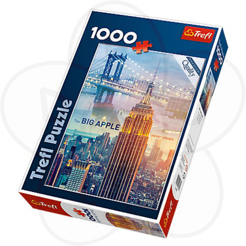 Puzzle za odrasle Trefl New York at dawn 10393 Dečji sajt