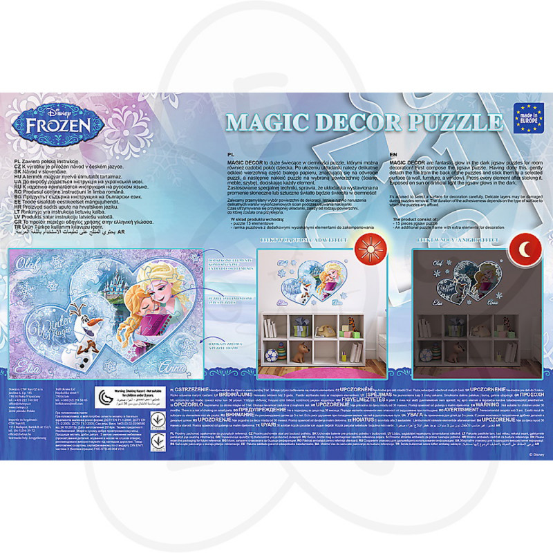 Puzzle za decu Trefl Magic Frozen decor 14615 