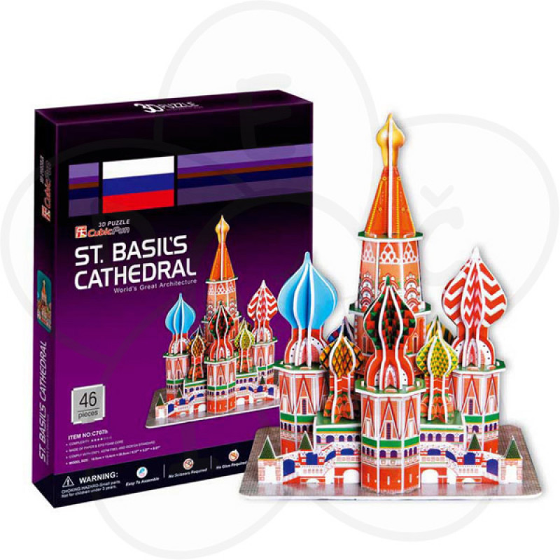3D puzzle Katedrala Svetog Basilija 58096 