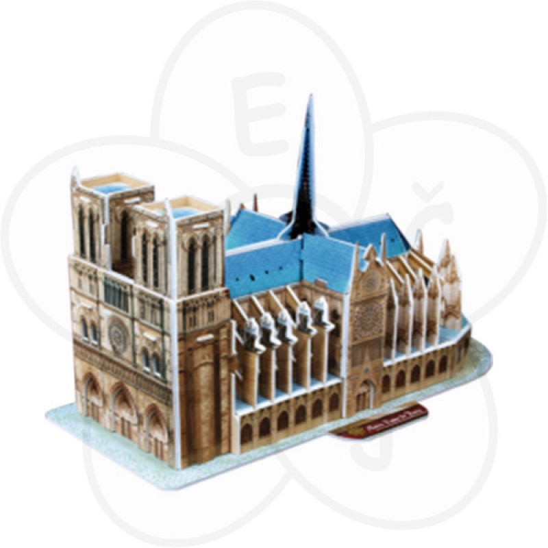 3D puzzle Noterdamska katedrala 58097 