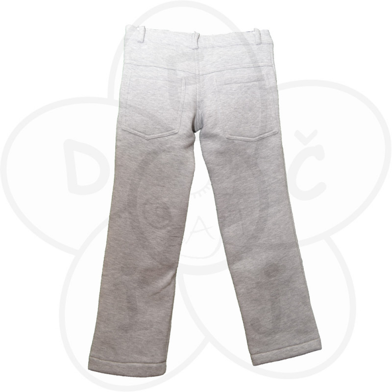 Sive pamučne pantalone 