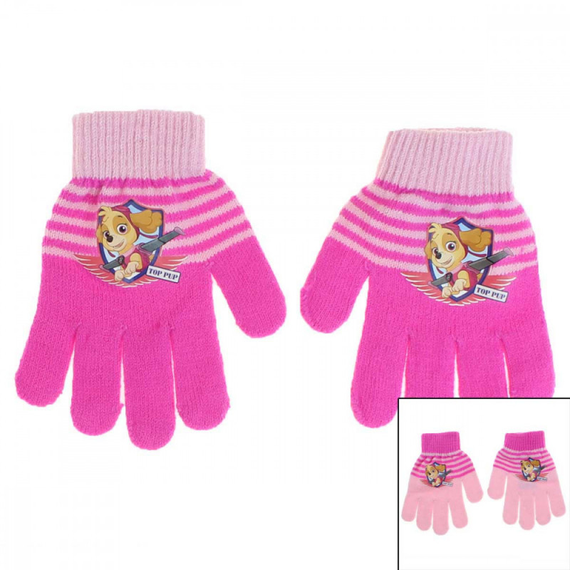 Rukavice Paw Patrol tamno roze, PT02323 