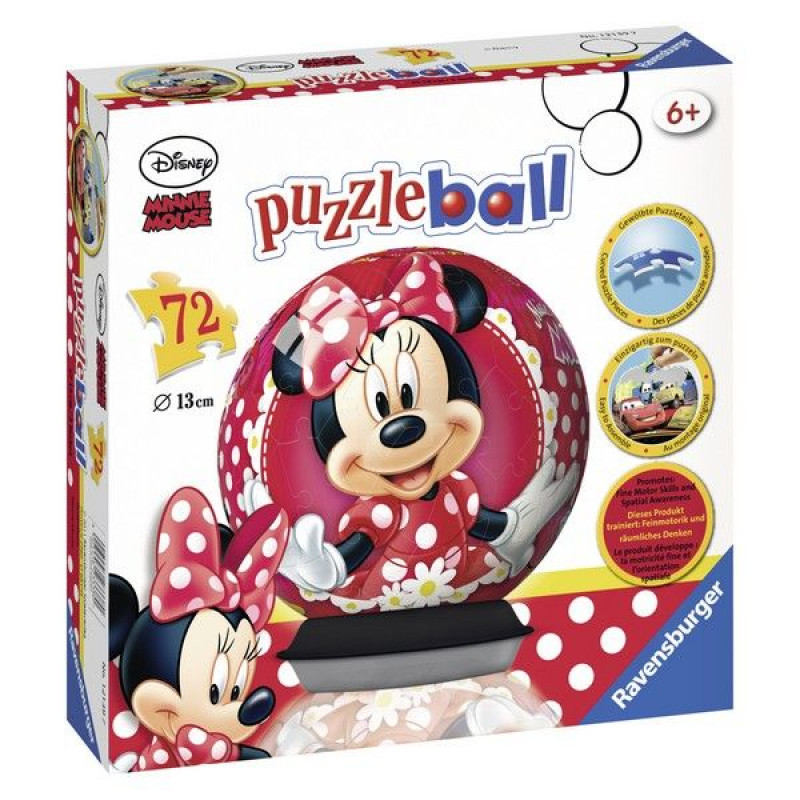 Ravensburger 3D puzzle (slagalice) - Lopta sa Minnie Mouse RA12139 
