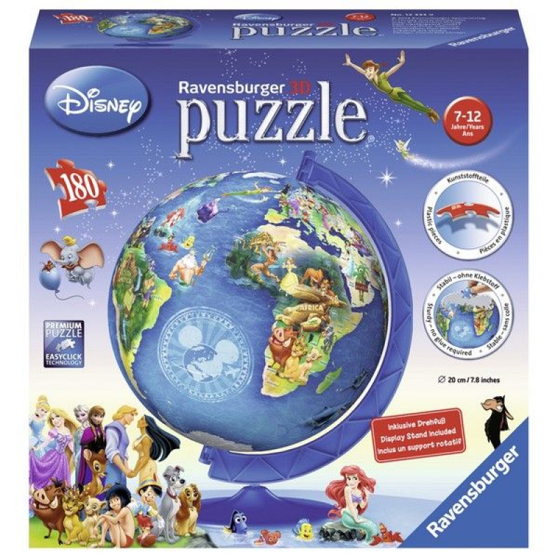 Ravensburger 3D puzzle (slagalice) - Disney globus RA12333 