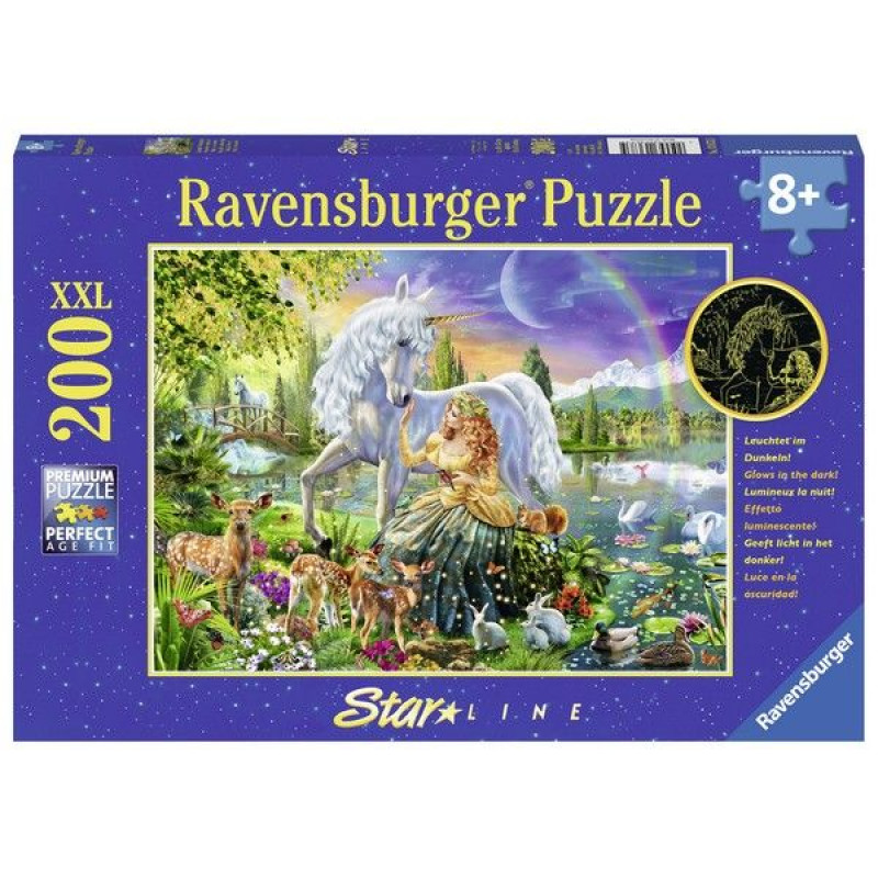 Ravensburger puzzle (slagalice) - Svetleći jednorog RA13673 