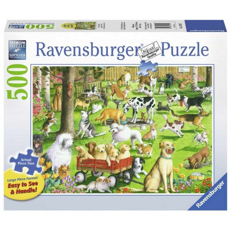 Ravensburger puzzle (slagalice) - U psećem dvorištu RA14870 