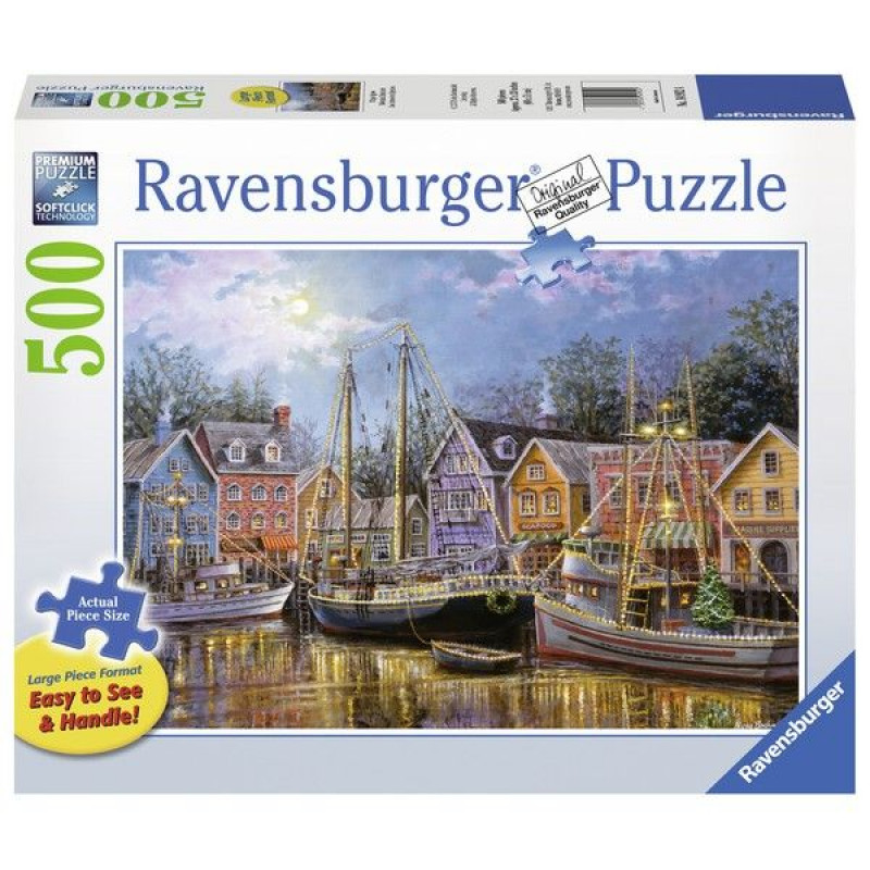 Ravensburger puzzle (slagalice) - Usidreni brodovi RA14912 