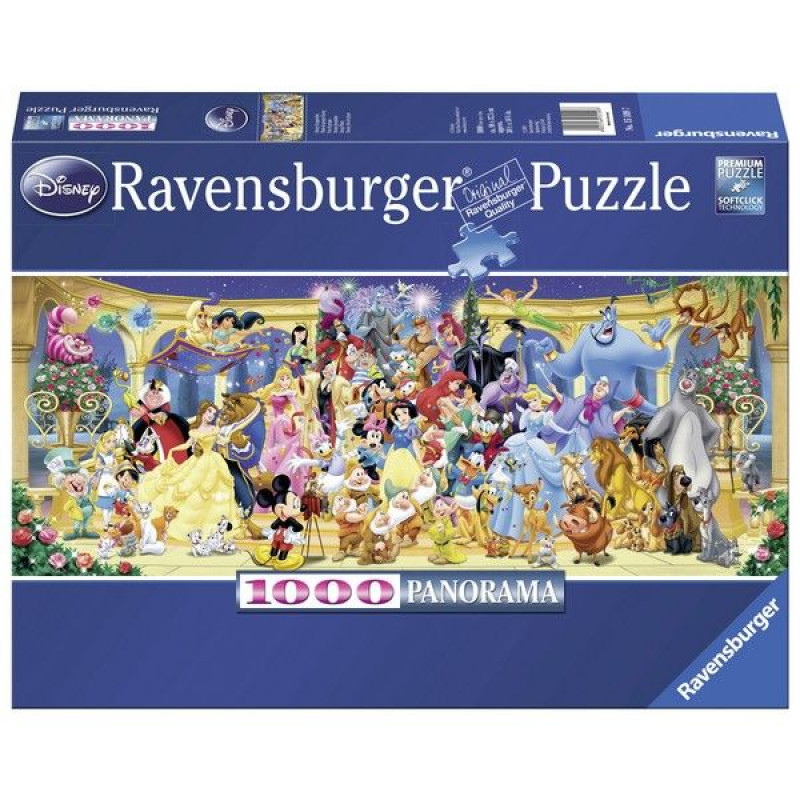 Ravensburger puzzle (slagalice) - Dizni junaci panorama RA15109 