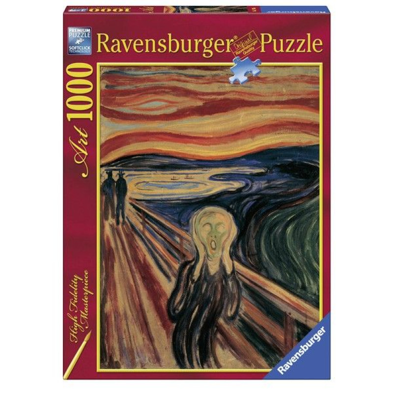 Ravensburger puzzle (slagalice) - Edvard Munch: The Scream RA15758 