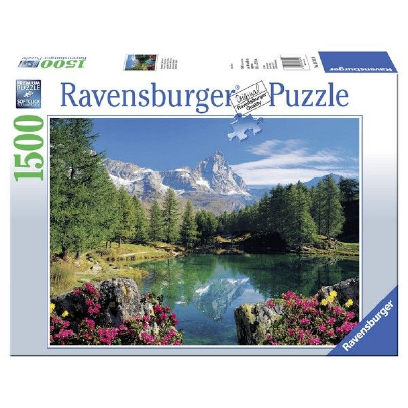 Ravensburger puzzle (slagalice) - Planina i jezero RA16341 
