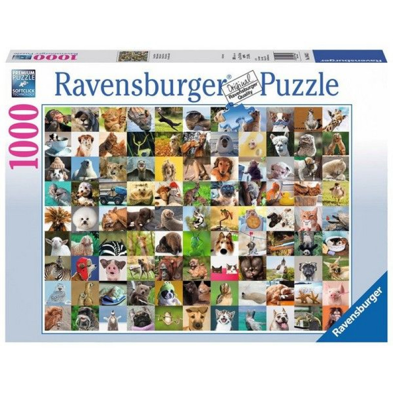 Ravensburger puzzle (slagalice) -  Zabavne zivotinje RA19642 