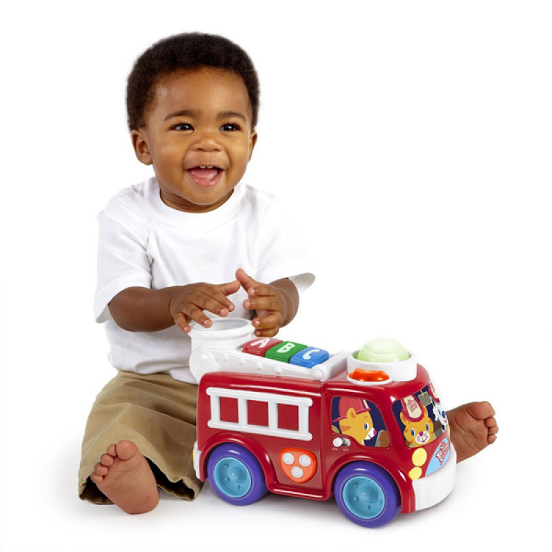 Muzičke igračke Kids II Roll & Pop Fire Truck SKU52137 | Dečji sajt