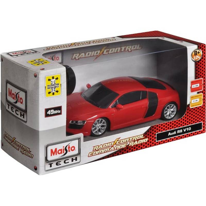 Automobil R/C Maisto 1:24 Audi R8 V10 81064 