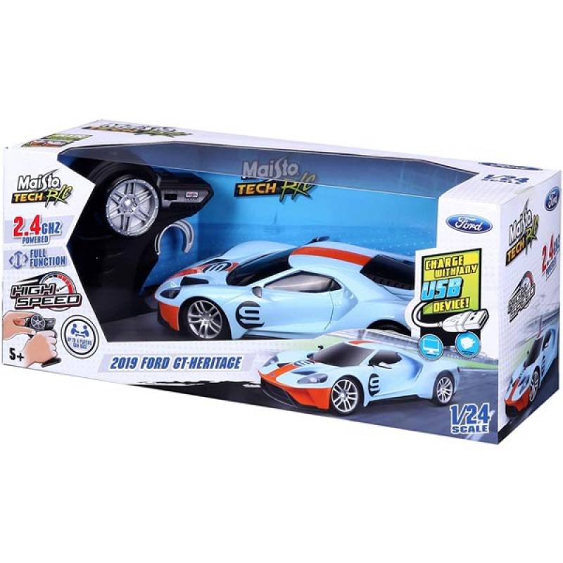 Automobil R/C Maisto 1:24 Premium - Ford GT (USB Ver.) 