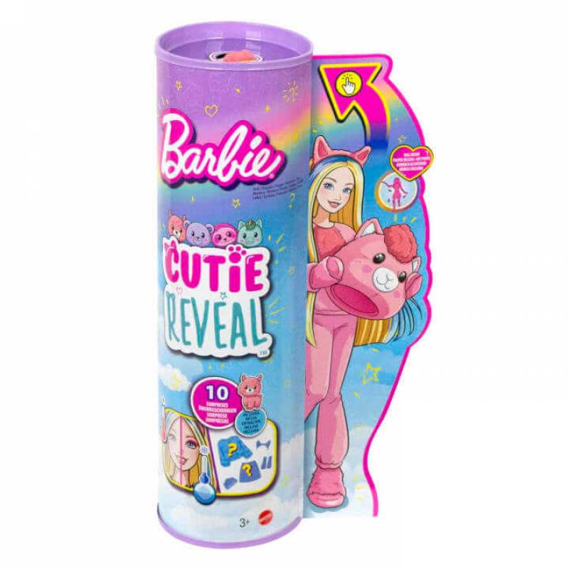 Barbie lutka Color Reveal Lama HJL60 