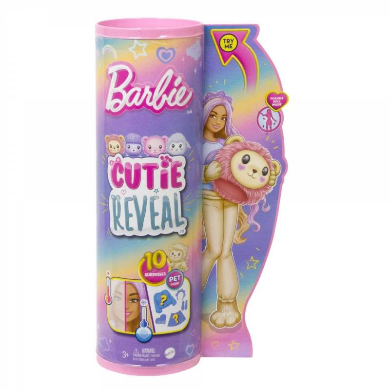 Barbie lutka Color Reveal Lavica HKR06 