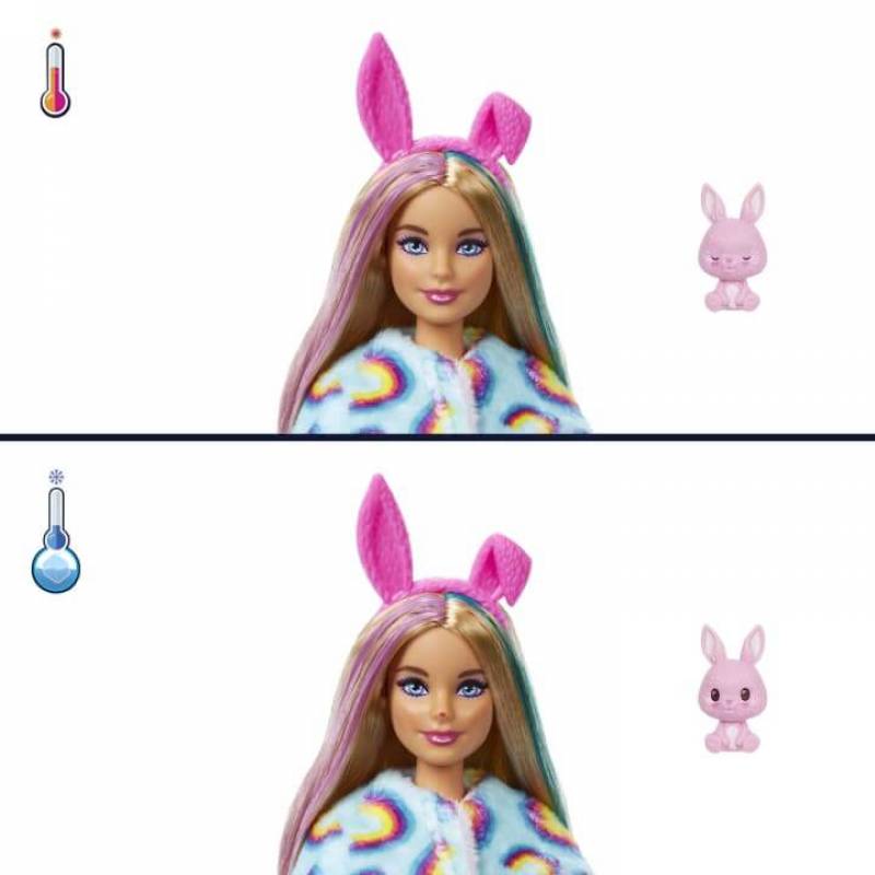 Barbie lutka Color Reveal Zečica HHG19 