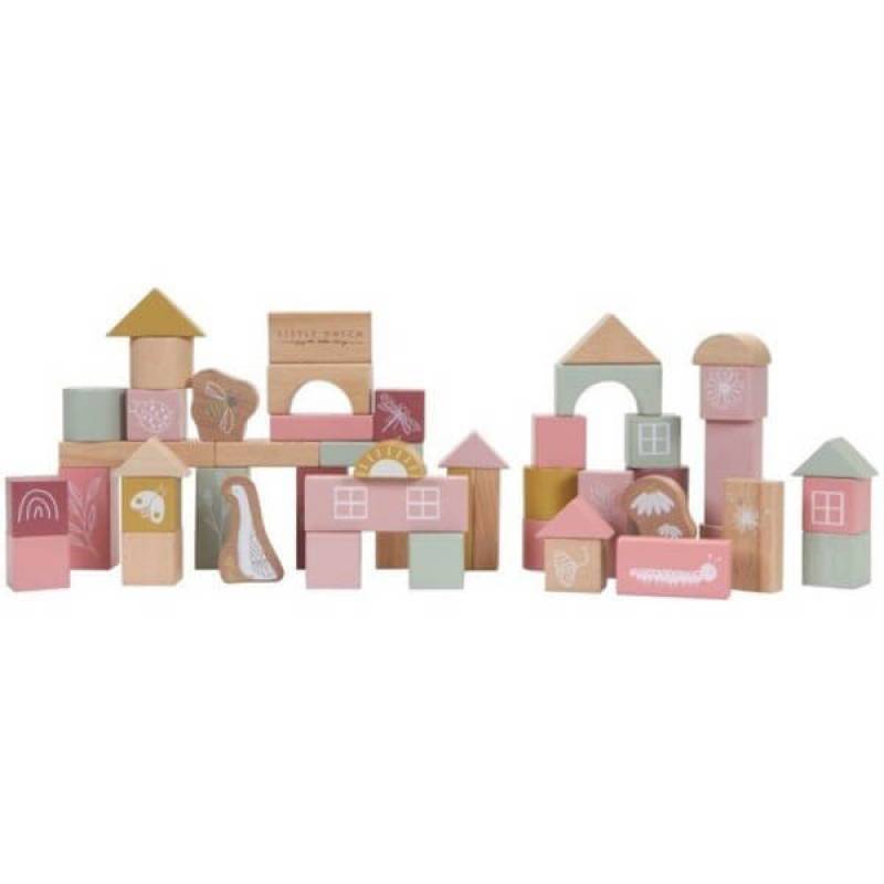 Blok kocke u kutiji Pink LD7018 