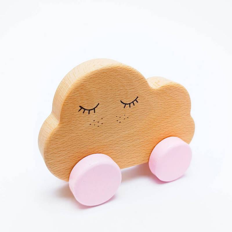 Drveni igračka oblak 