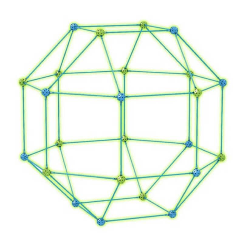 Fluorecentni set za izgradnju 3D konstrukcije 012432 