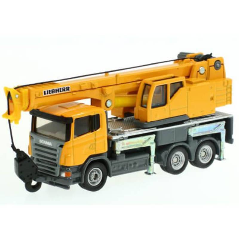 Kamion Scania sa dizalicom Liebherr 1859 